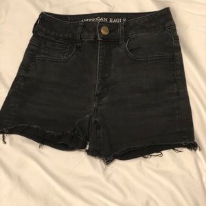 American Eagle Black Shorts